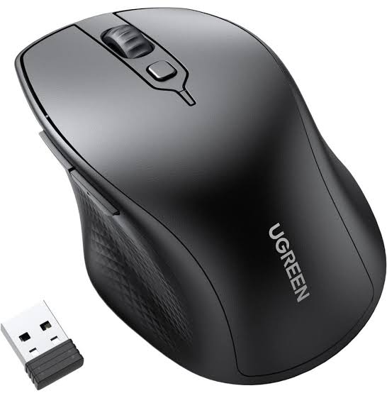 Souris Sans Fil Silencieuse Ergonomique – 3 Niveaux DPI 12 Mois Autonomie